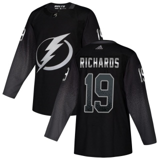 Men's Brad Richards Tampa Bay Lightning Adidas Alternate Jersey - Authentic Black
