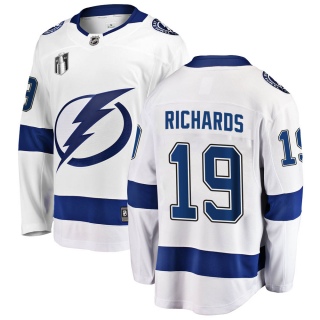 Men's Brad Richards Tampa Bay Lightning Fanatics Branded Away 2022 Stanley Cup Final Jersey - Breakaway White