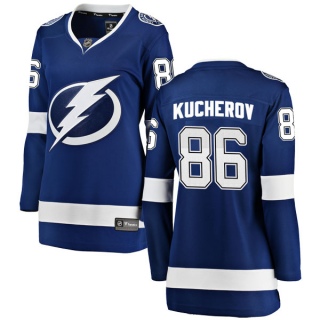 Women's Nikita Kucherov Tampa Bay Lightning Fanatics Branded Home Jersey - Breakaway Blue