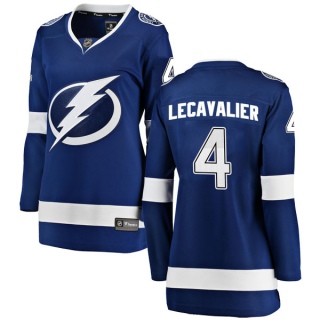 Women's Vincent Lecavalier Tampa Bay Lightning Fanatics Branded Home Jersey - Breakaway Blue