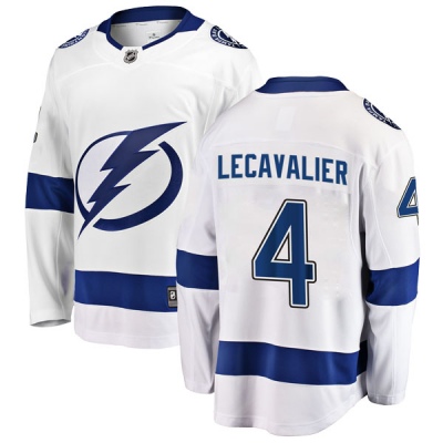 Youth Vincent Lecavalier Tampa Bay Lightning Fanatics Branded Away Jersey - Breakaway White